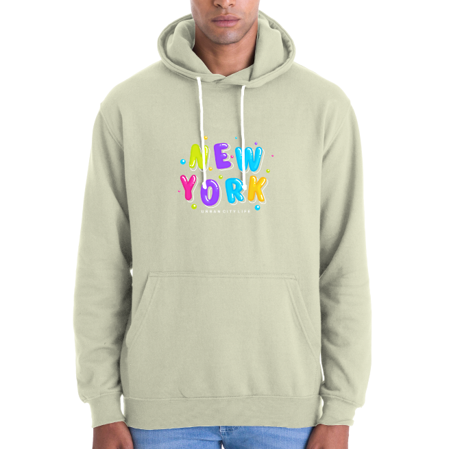 SWEATSHIRT NEW YORK BUBBLE UNISEXE