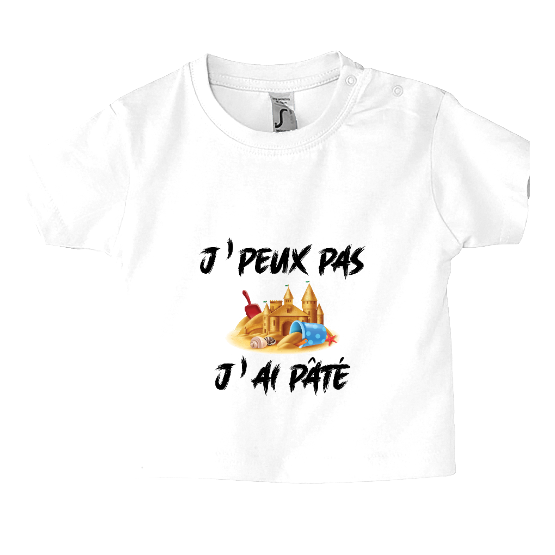 T-shirt enfant - J'peux pas, j'ai pâté