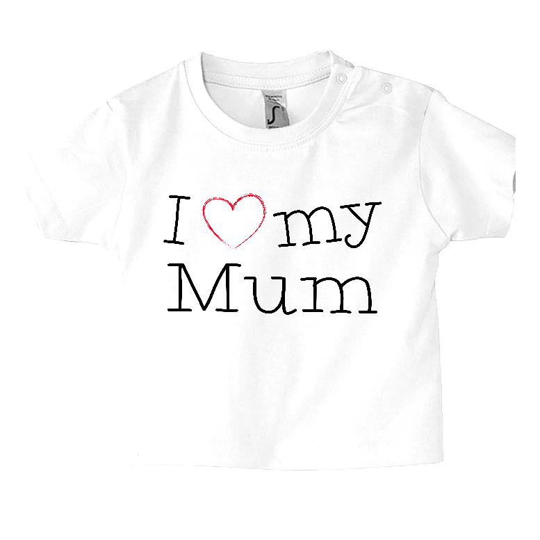 Face T-SHIRT I LOVE MY MUM