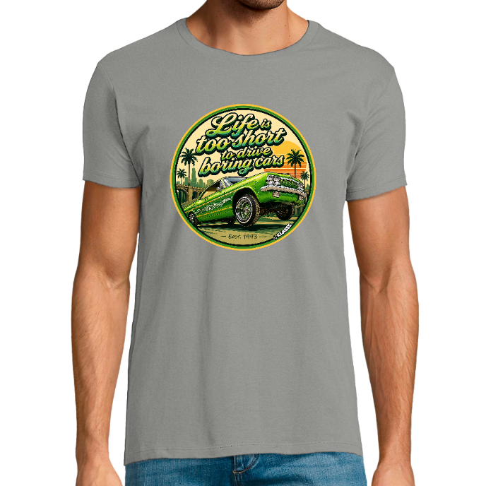T-shirt Homme col rond REGENT FIT KLASSS "LOWRIDER"