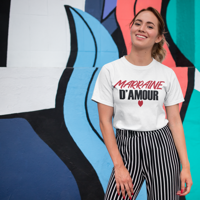 T-shirt Marraine d&#039;amour
