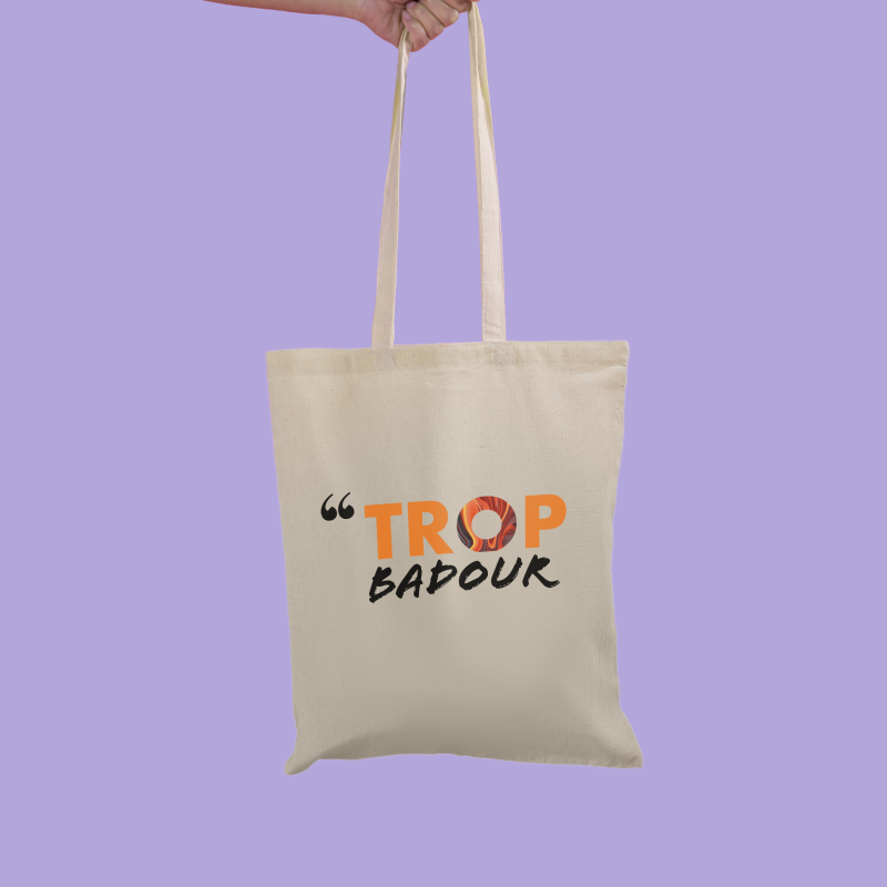 TOTE-BAG TROP BADOUR