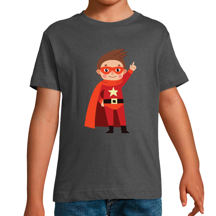 T-SHIRT SUPER-HÉROS ETOILE GARÇON