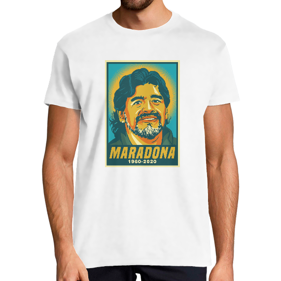 T-SHIRT RIP MARADONA HOMME