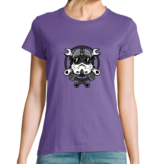 T-SHIRT STORMTROOPER STAR WARS FEMME