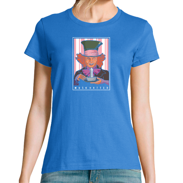 T-SHIRT MUSKHATTER FEMME – T-shirt humour pop culture décalée