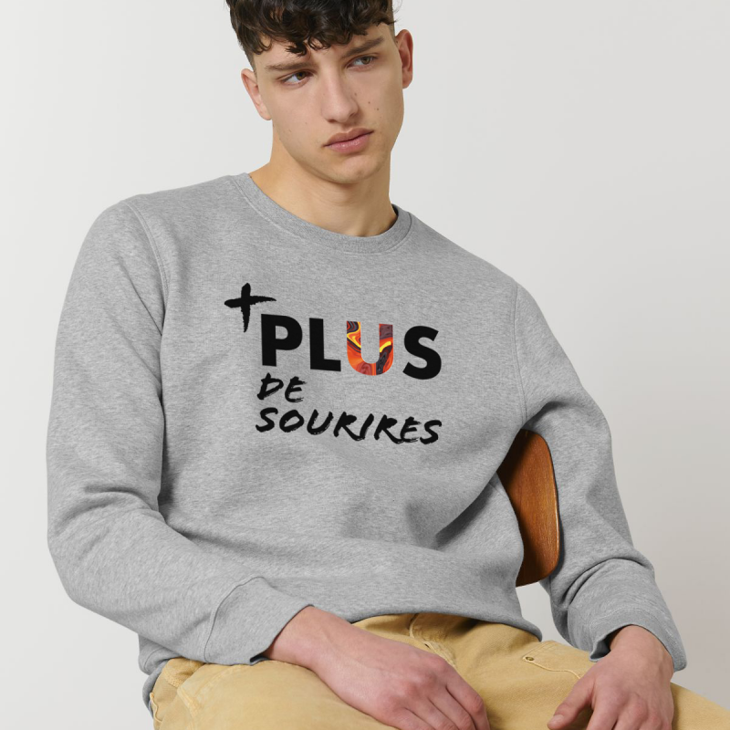 SWEAT-SHIRT PLUS DE SOURIRES