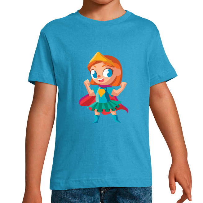 T-SHIRT SUPER-HÉROS POING D'ACIER GARÇON