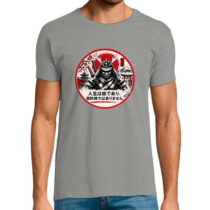 T-shirt Homme col rond REGENT FIT KLASSS "SAMOURAI" 