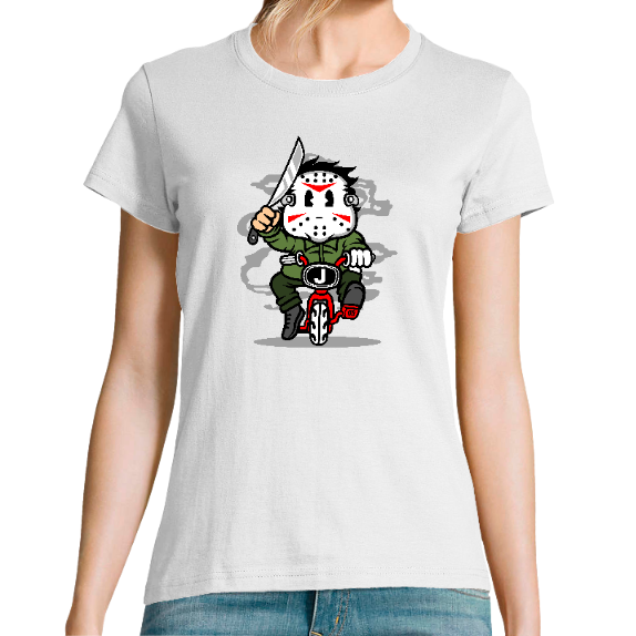 T-SHIRT JASON MINIBIKE FEMME