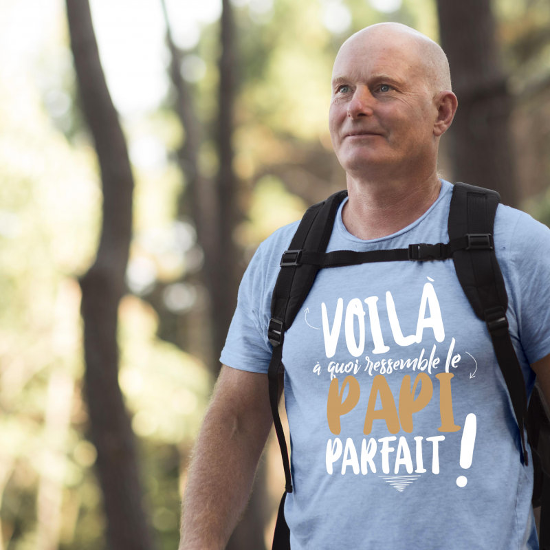 T-SHIRT VOILA À QUOI RESSEMBLE LE PAPI PARFAIT
