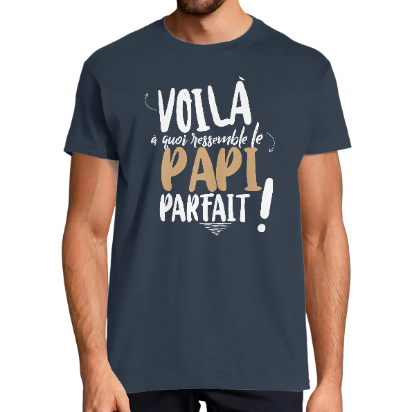 T-SHIRT VOILA À QUOI RESSEMBLE LE PAPI PARFAIT