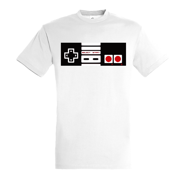 Face T-shirt GEEK Manette NINTENDO