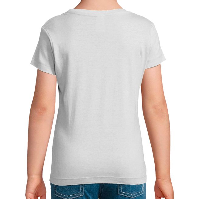 T-SHIRT SUPER-HÉROS ELECTRO FILLE 