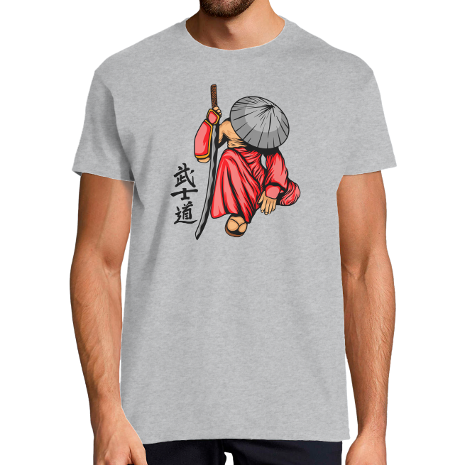 T-SHIRT SAMOURAI CACHÉ HOMME 