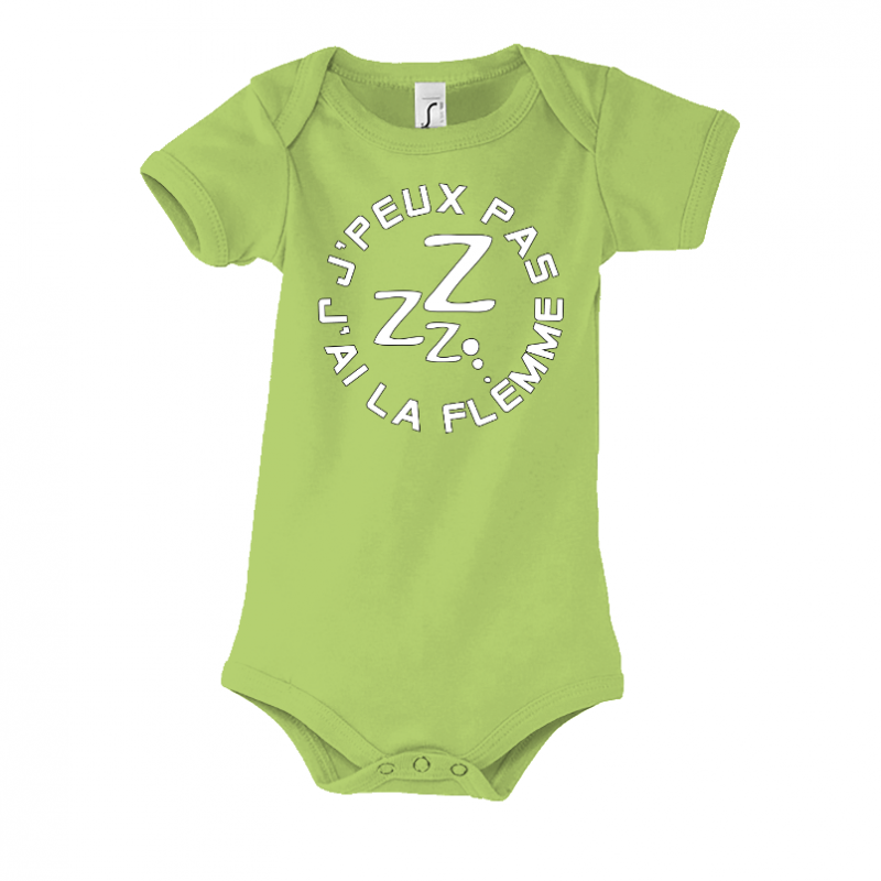 Body Bébé Flemme
