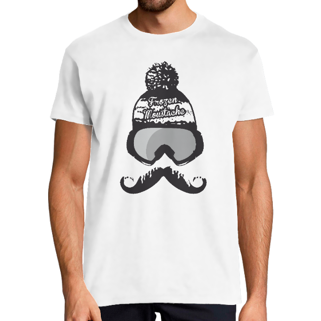 T-SHIRT FROZEN MOUSTACHE