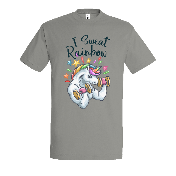 Face T-shirt Licorne Musculation