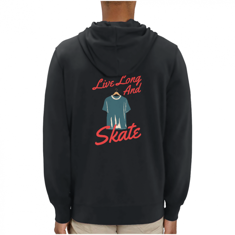 SWEATSHIRT LIVE LONG AND SKATE UNISEXE