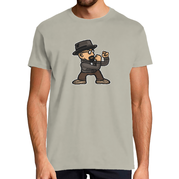 T-SHIRT BREAKING BAD FIGHTING HOMME