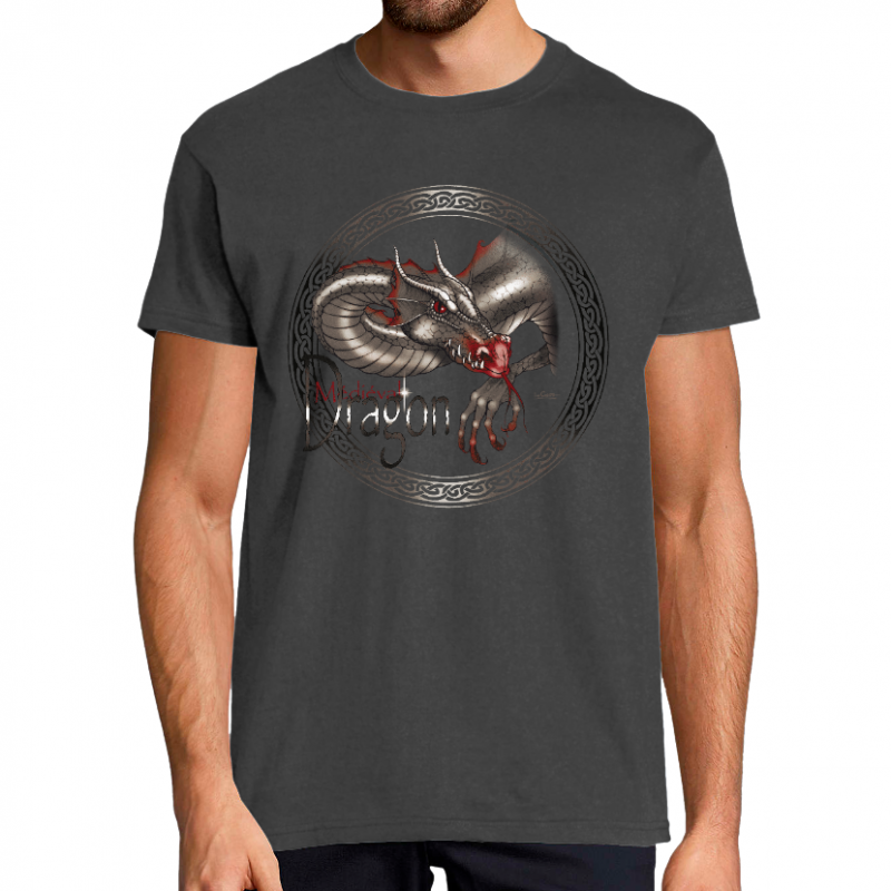 Face MEDIEVAL DRAGON GRAY