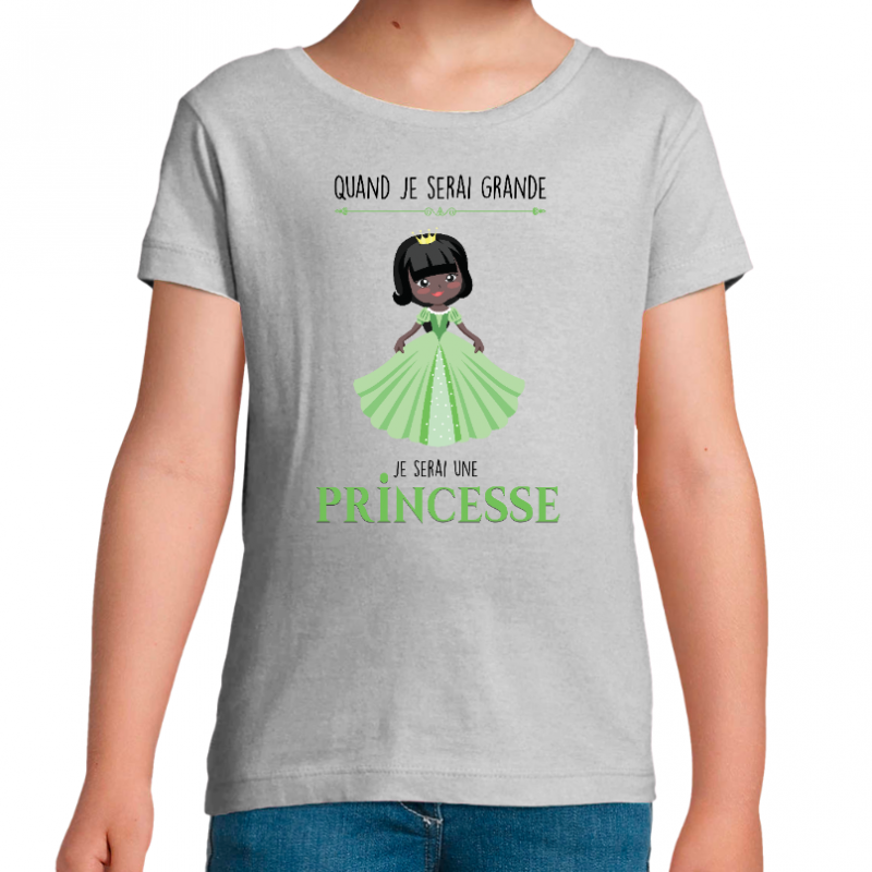 Face PRINCESSE ROBE VERTE