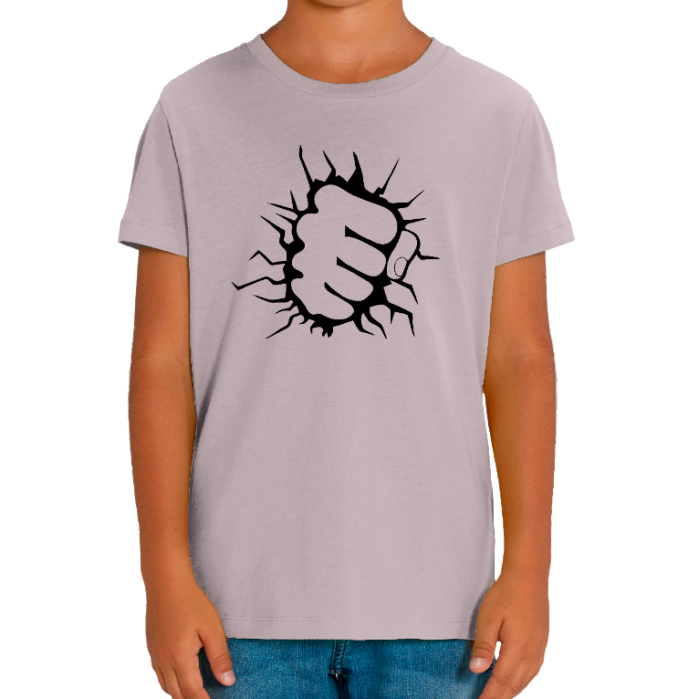 Face T-SHIRT HULK MUR CASSÉ ENFANT