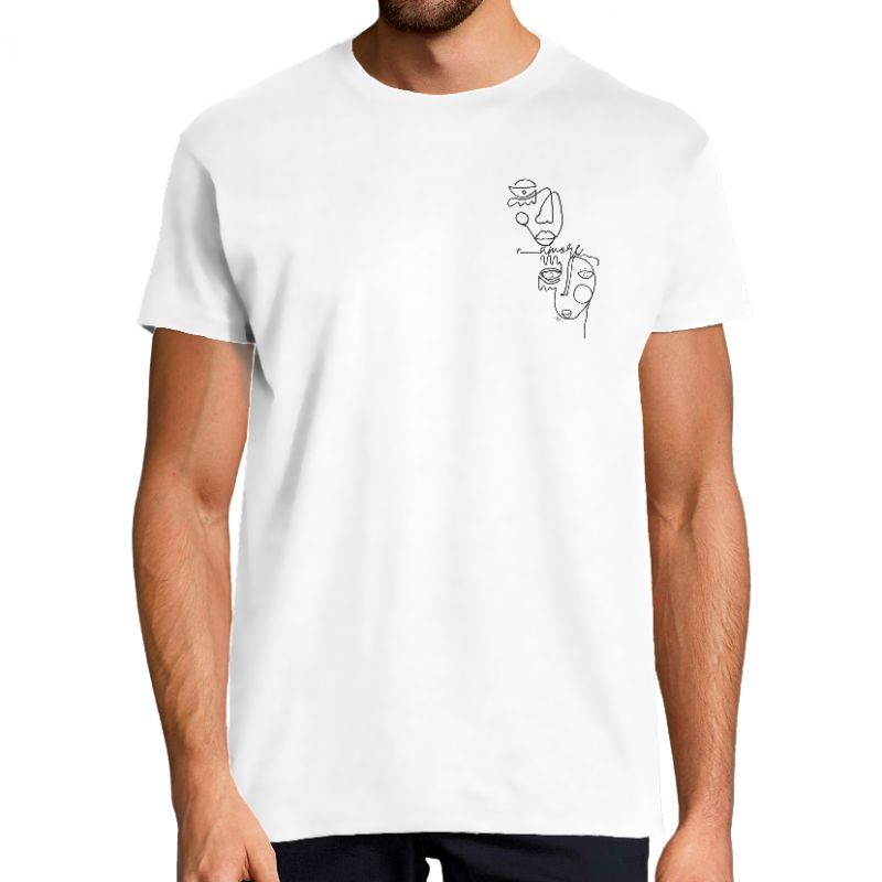Face LINE FACES - T-SHIRT HOMME