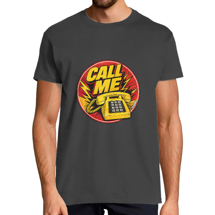 T-SHIRT HOMME KLASSS "CALL ME"