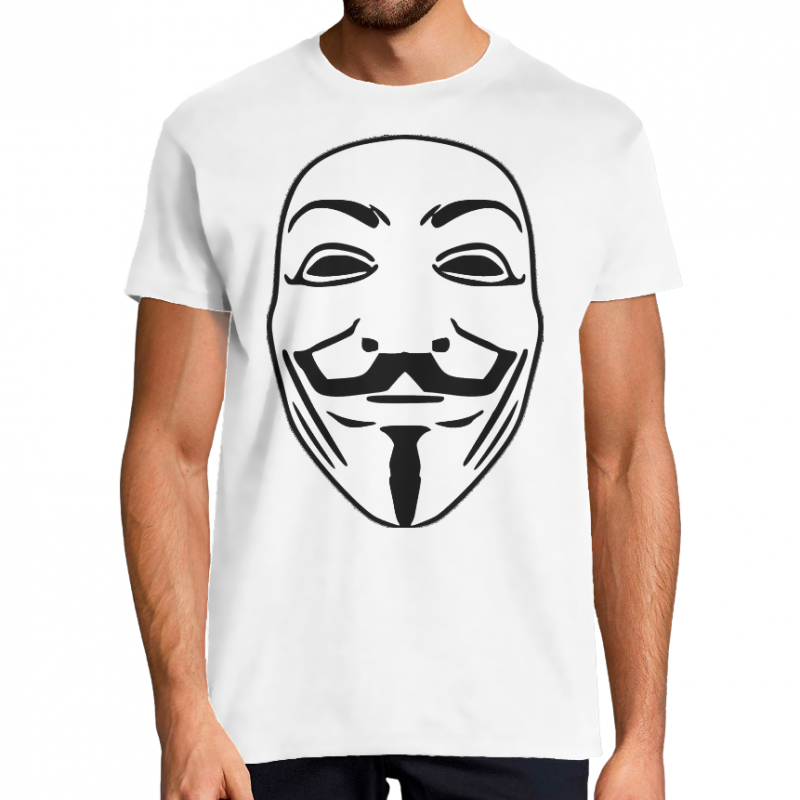 Face T-SHIRT ANONYMOUS