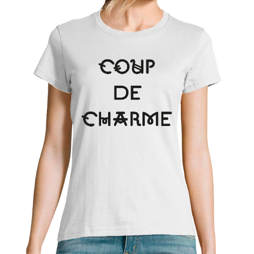T-SHIRT FEMME - COUP DE CHARME