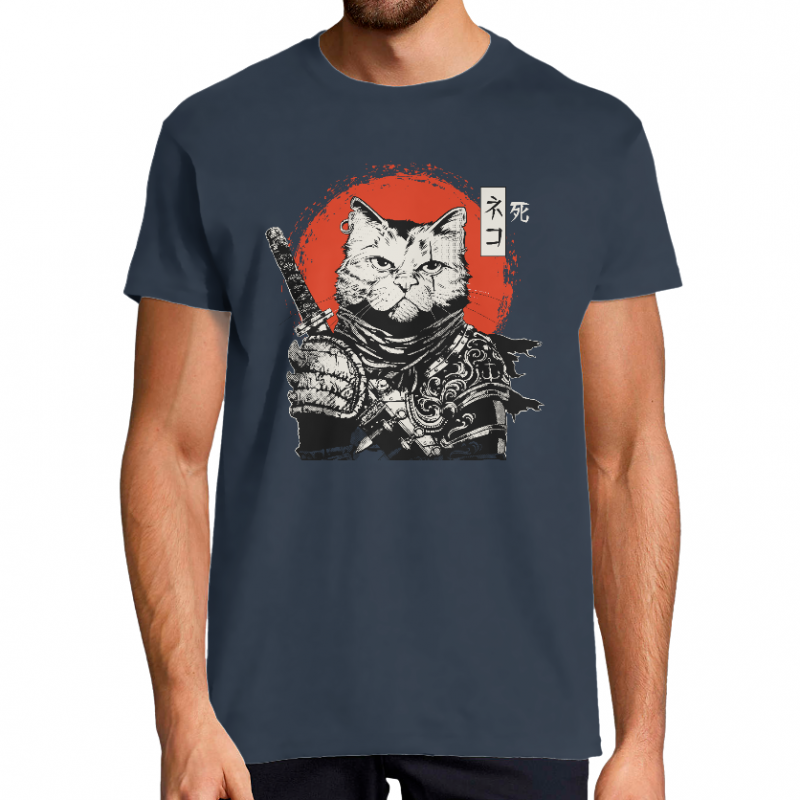 Face T-SHIRT BUSHIDO CATANA OF DEATH HOMME