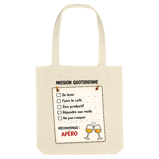 Tote Bag Rentrée – Mission Quotidienne