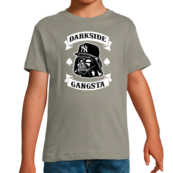 Face T-SHIRT DARKSIDE GANGSTA GARÇON