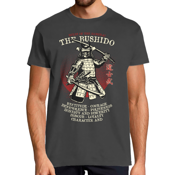 Face T-shirt SAMOURAI BUSHIDO