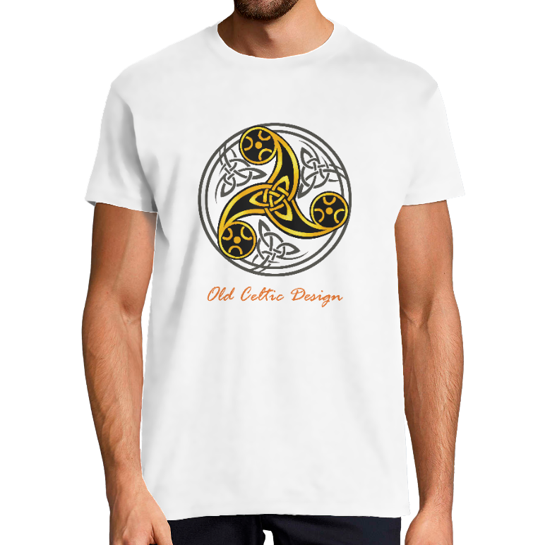 Face OLD CELTIC DESIGN GOLD