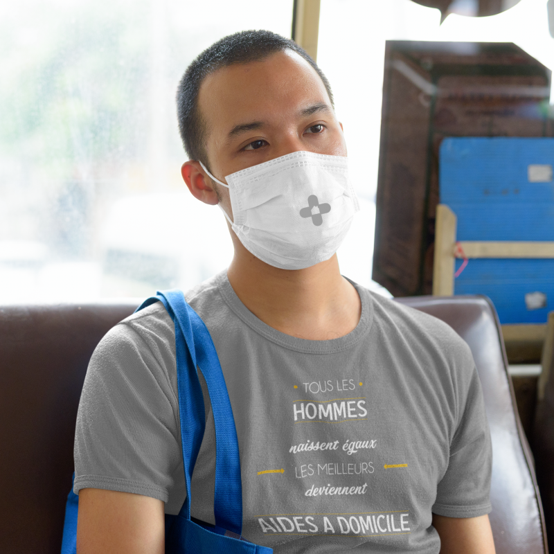 T-SHIRT MÉTIER LES MEILLEURS DEVIENNENT AIDES À DOMICILE