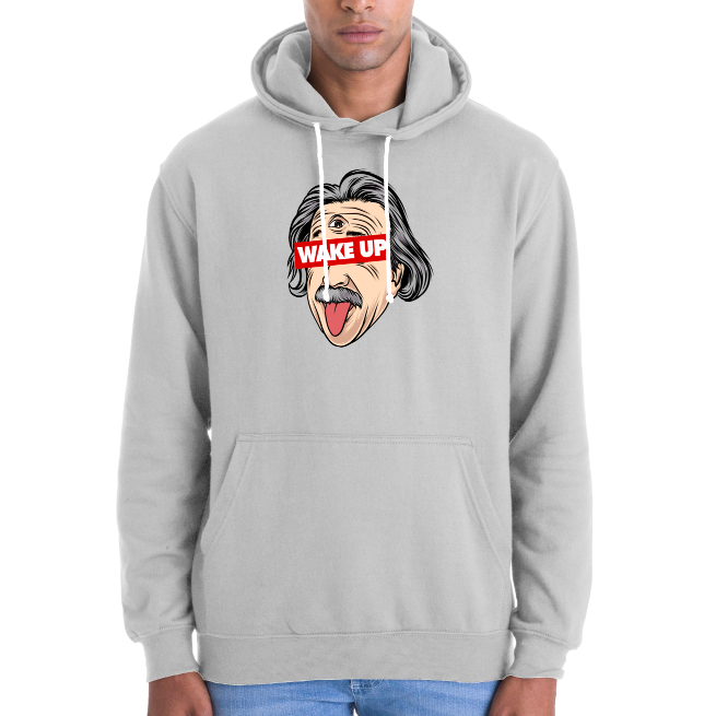 SWEATSHIRT EINSTEIN WAKE UP UNISEXE