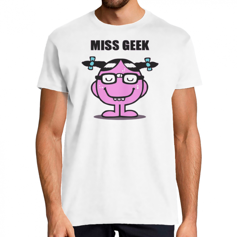 T-SHIRT MISS GEEK