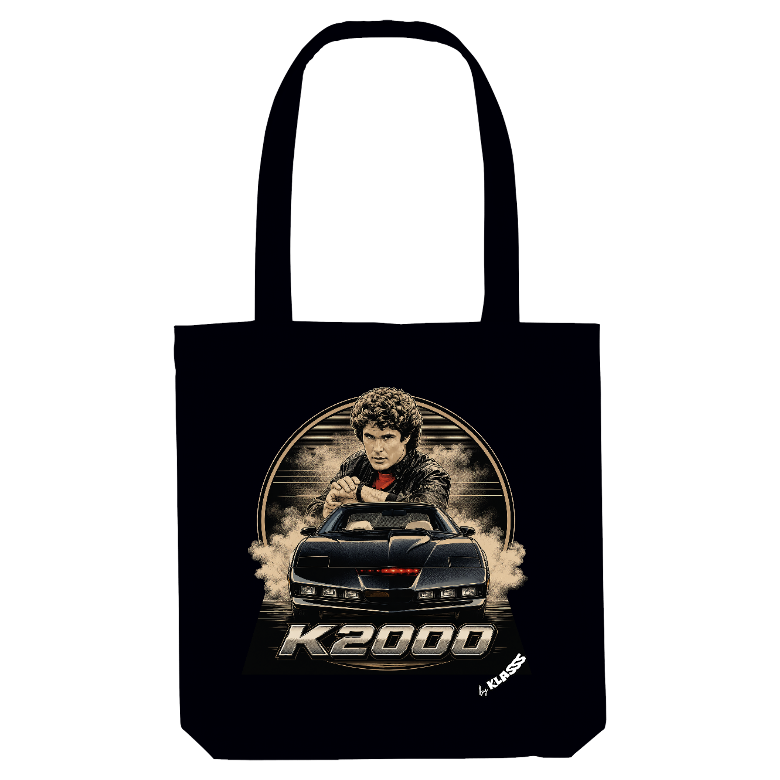 TOTE BAG KLASSS VINTAGE "ICONIQUE K2000", série TV