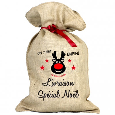 HOTTE DE NOEL - Renne de Noël