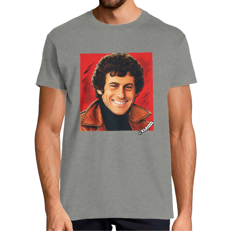 T-SHIRT HOMME KLASSS SERIE TV "Iconique STARSKY", col rond 150 gr