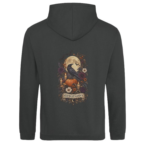 Sweat Halloween Midnight Garden – Corbeau gothique