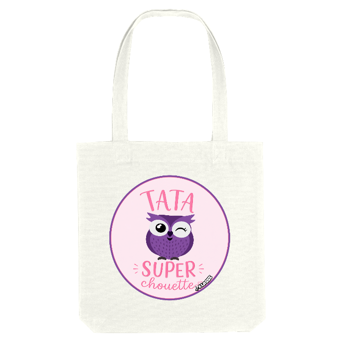 TOTE BAG KLASSS "TATA SUPER CHOUETTE PINK"