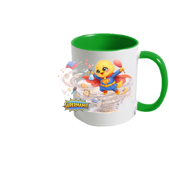 Mug "Super Mamie" – Version Héroïne du Quotidien