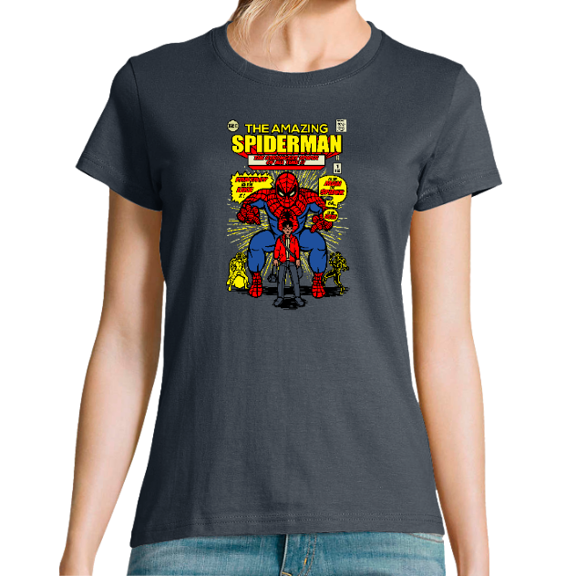 T-SHIRT THE AMAZING SPIDER-MAN FEMME