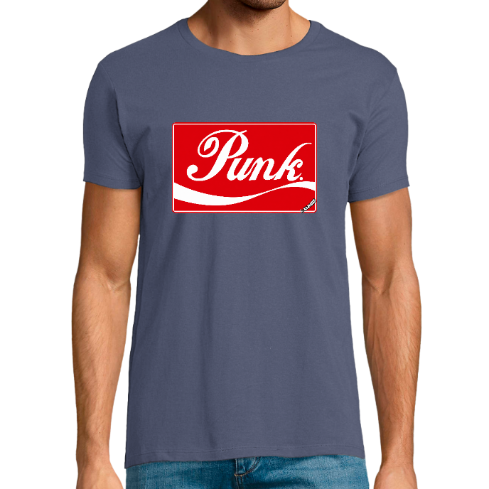 T-shirt Homme col rond REGENT FIT KLASSS "PUNK"