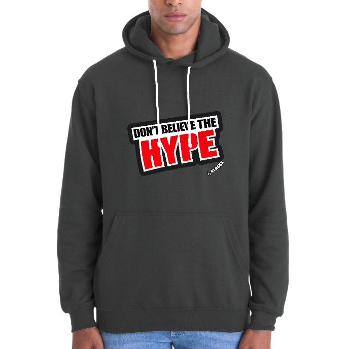 SWEAT A CAPUCHE HOMME KLASSS Music "DON'T BELEIVE THE HYPE" - production certifiée WRAP