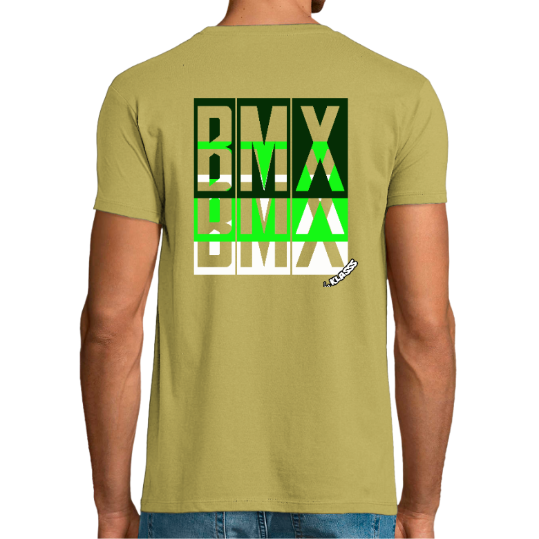 T-shirt Homme REGENT FIT KLASSS "BMX ATTITUDE" col rond 
