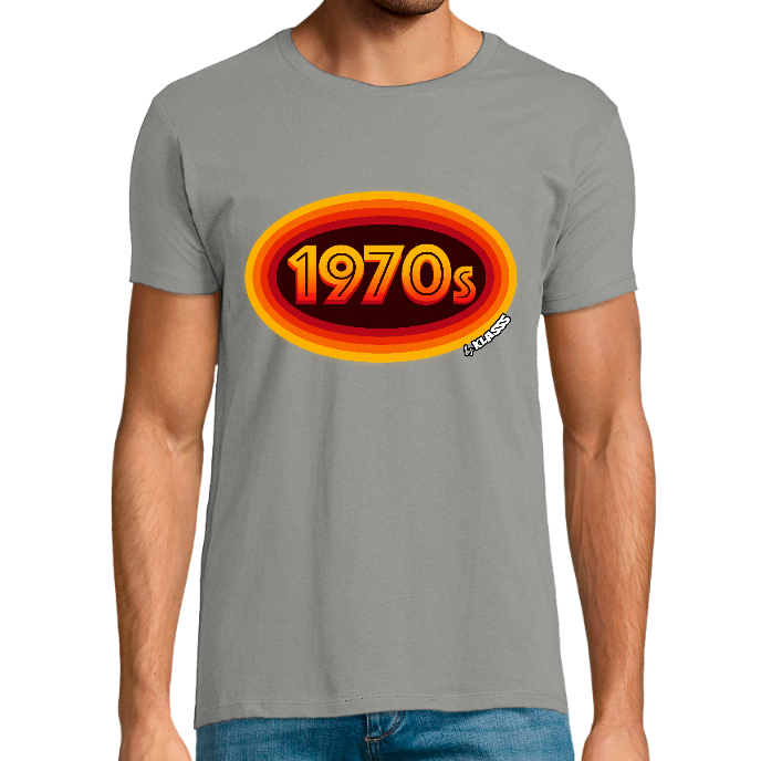 T-shirt Homme REGENT FIT KLASSS "1970s VINTAGE" col rond, coupe ajustée